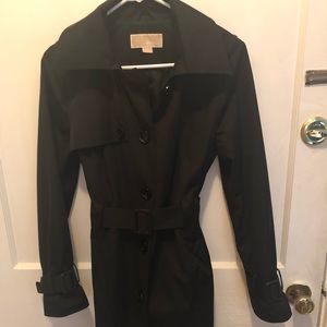 Michael Kors Rain Coat/Black Trench